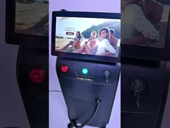 Máy cắt tóc laser 1200W Máy vĩnh viễn 120J / cm2 Với TEC Sapphire Contact Cooling